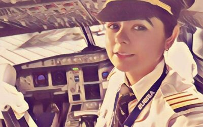 Capt. Priya Welcomes you Onboard Flight PJFLASHBACK 001
